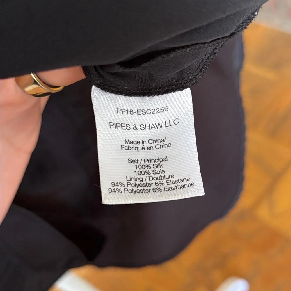 Veronica Beard Ignacio Embroidered Silk Shirt Dress | Excellent Condition - Picture 12 of 12